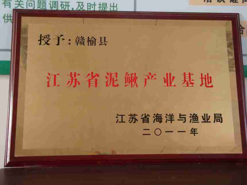 荣获江苏省泥鳅产业基地_副本.jpg